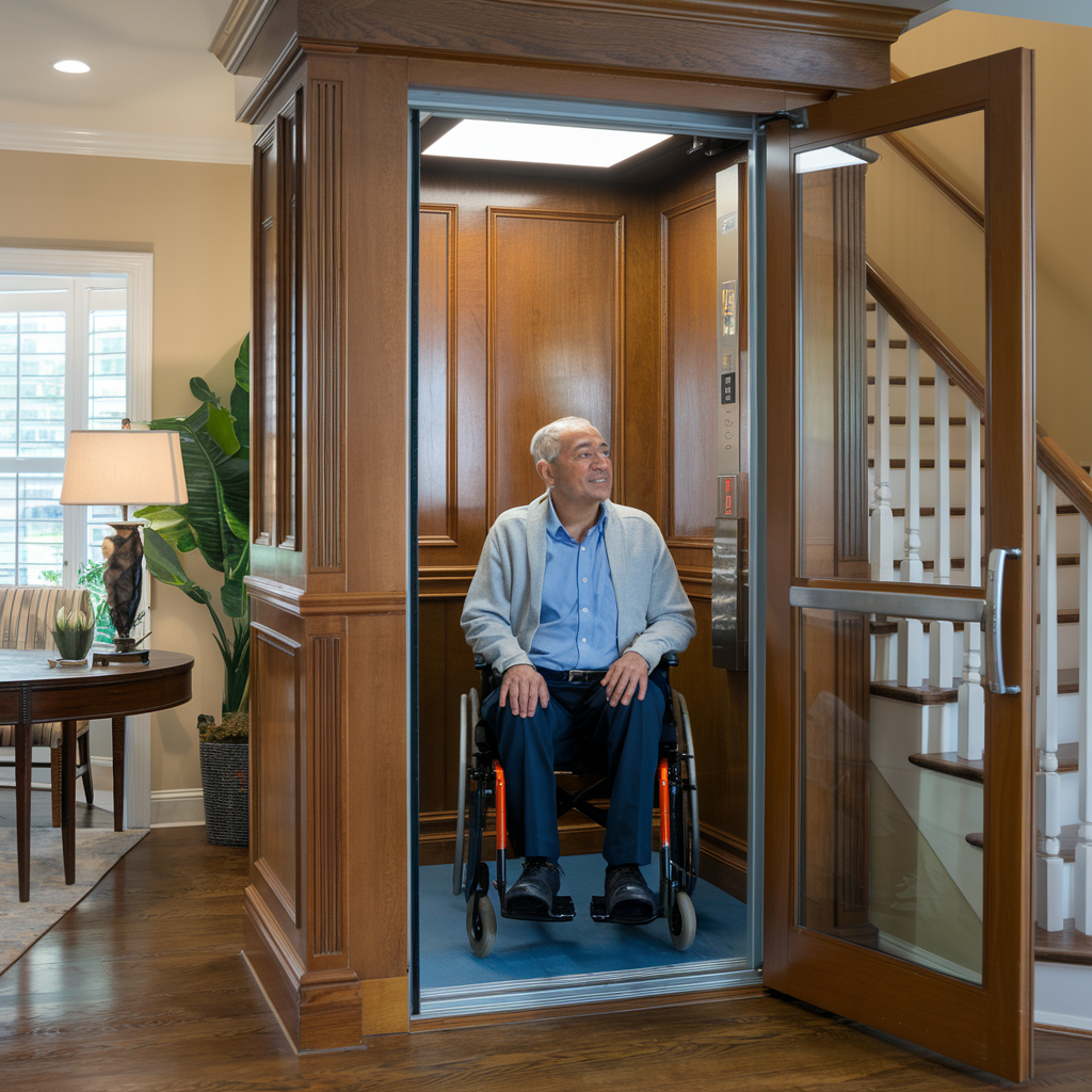 Elevador residencial 