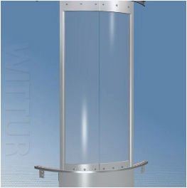 Puerta de cabina Luna