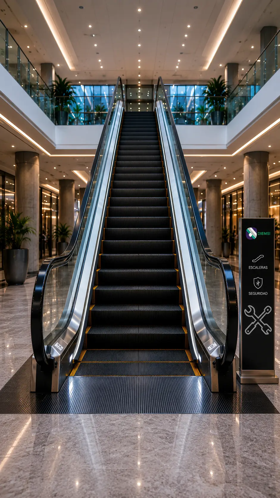 Mantenimiento de escaleras eléctricas 