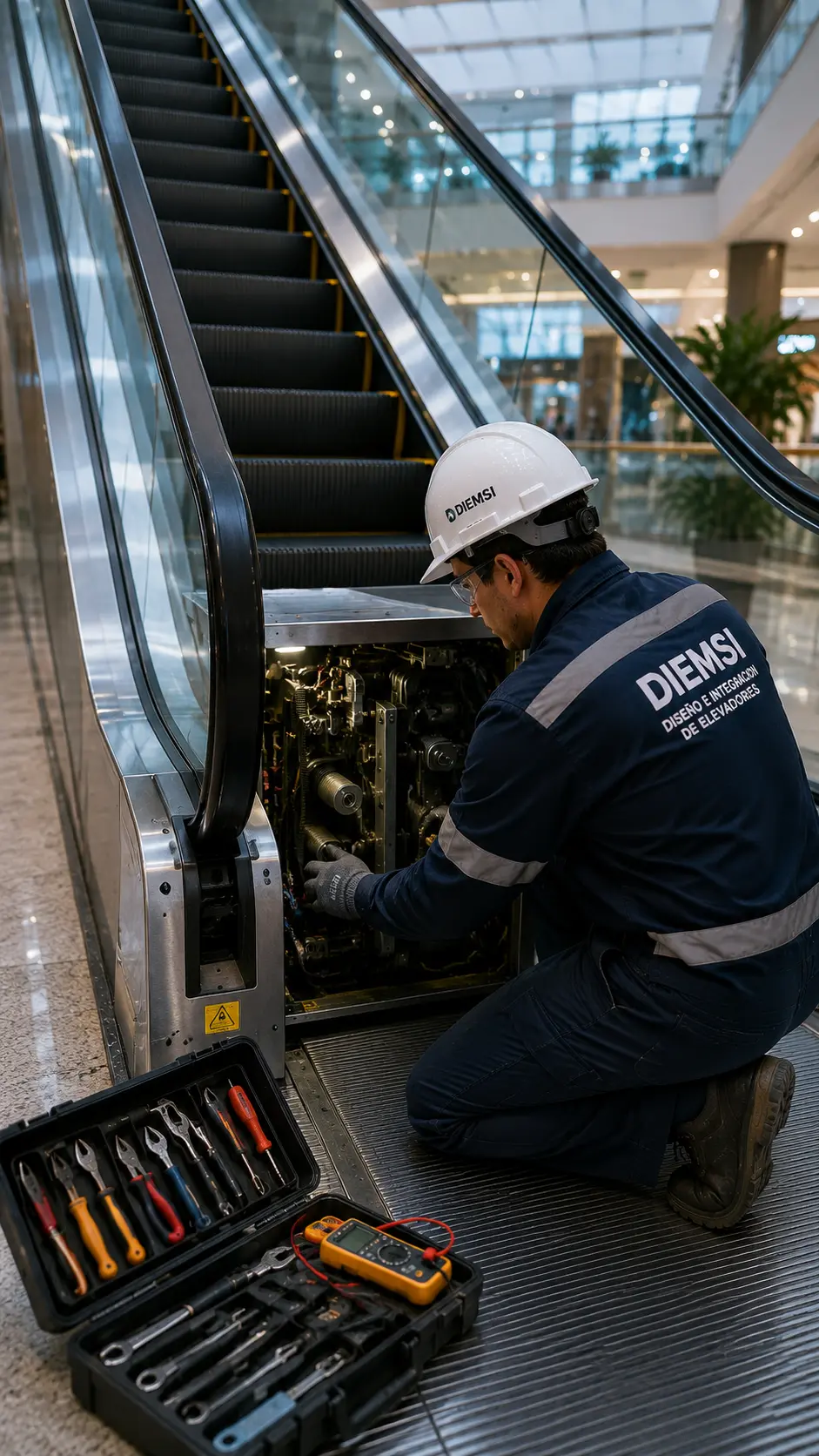 Mantenimiento de Escaleras Electricas