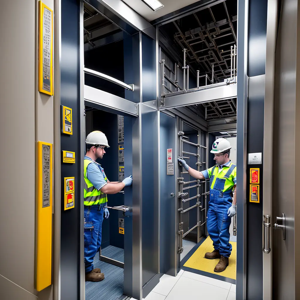 Refacciones para cabina de ascensor