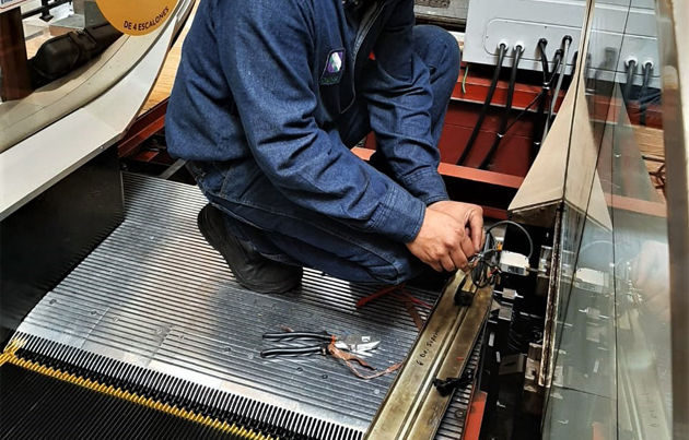 Mantenimiento de escaleras